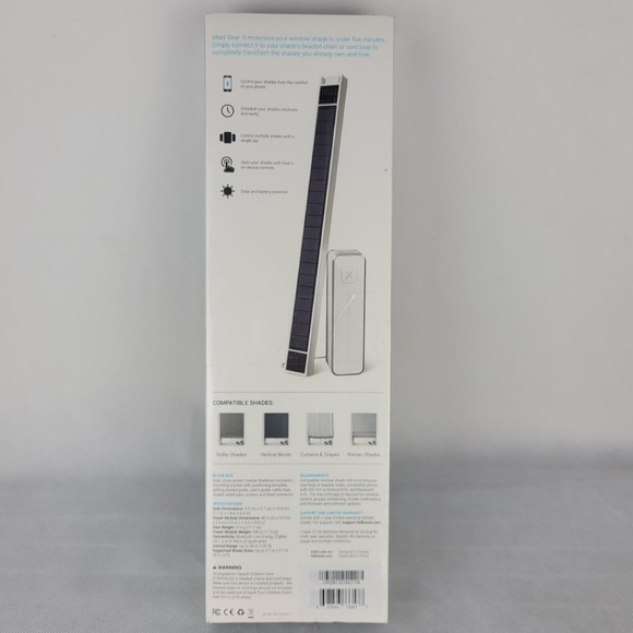 NEW Axis Gear Smart Motorized Window Shade Opener Bluetooth + Zigbee Smart Home - Picture 2 of 4